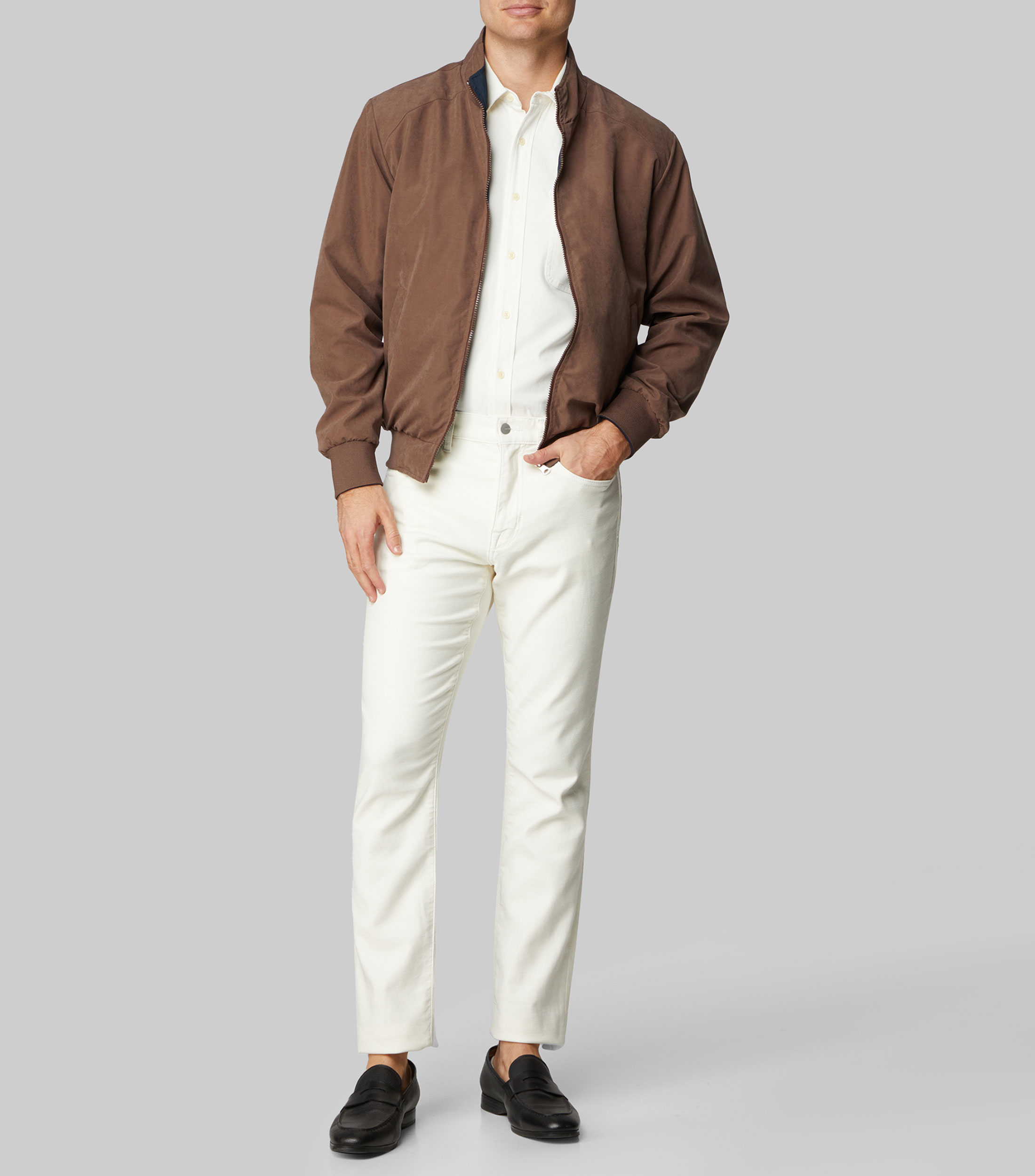 Chamarra bomber reversible Hombre